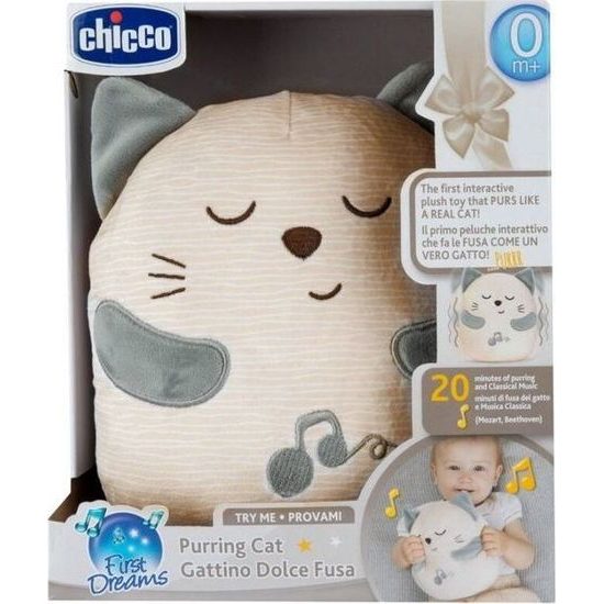 Plyšový kocourek se zvuky