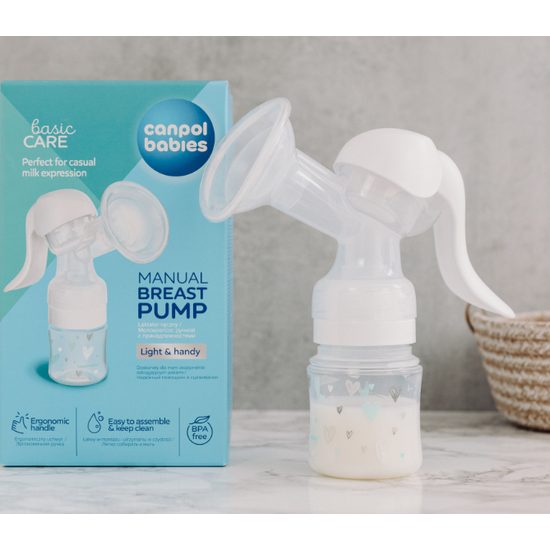 CANPOL babies Ruční odsávačka mateřského mléka Basic