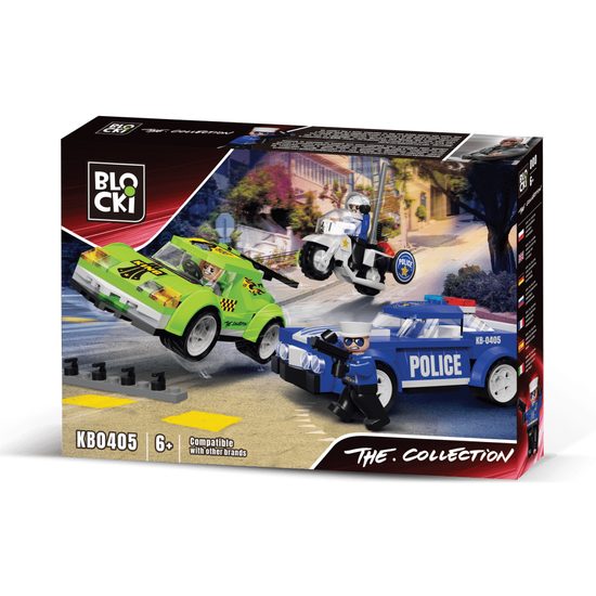 Blocki TheCollection stavebnice policejní závody 299 dílků