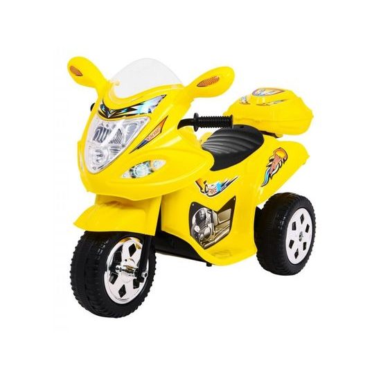 Dětská elektrická tříkolka Racing Yellow