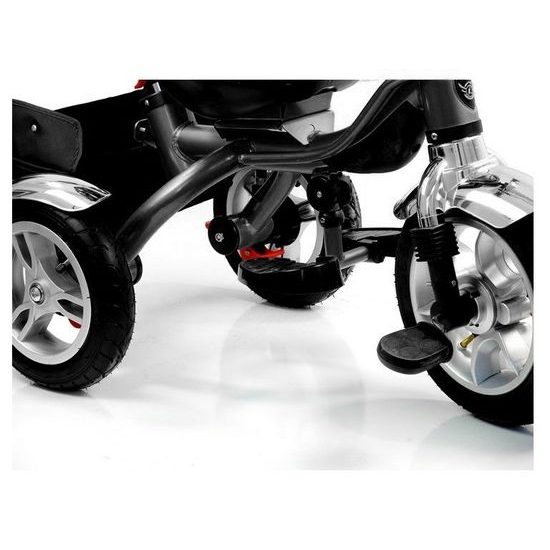 Majlo Toys multifunkční tříkolka s nafukovacími koly PRO500 modrá