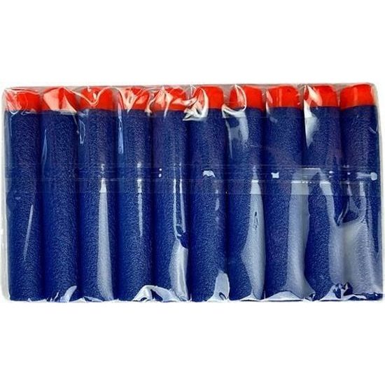 Náboje z měkké pěny do zbraní 10 ks