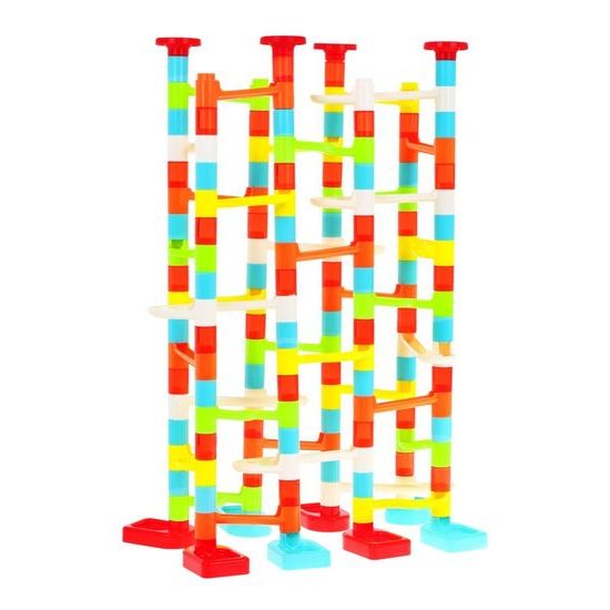 Majlo Toys dětská kuličková dráha 176 dílků Marble Race