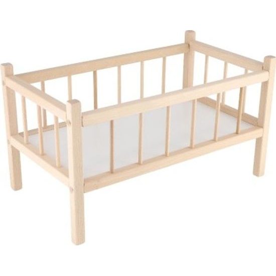 Dřevěná Postýlka pro panenky