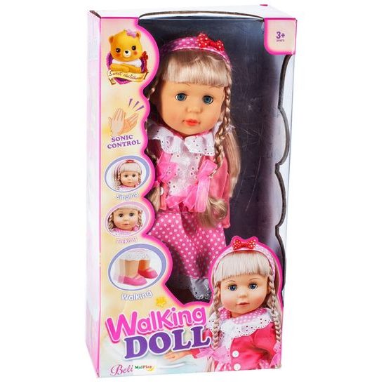Chodící a mluvící panenka s oblečením Belinda 42 cm