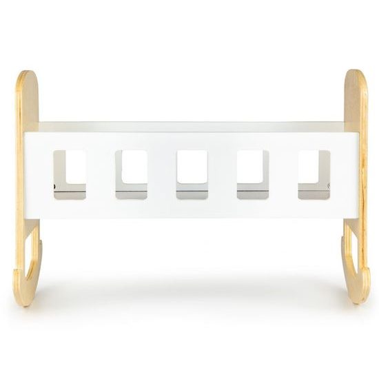 Ecotoys dřevěná postýlka pro panenky
