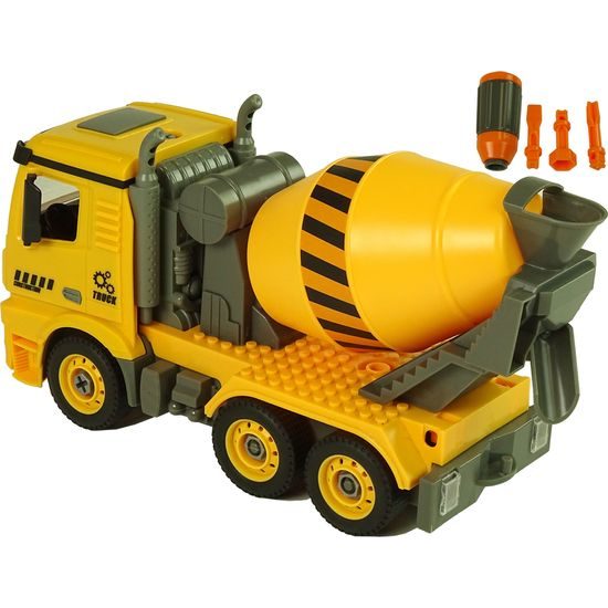 Šroubovací auto míchačka na dálkové ovládání 1:14 Cement Mixer