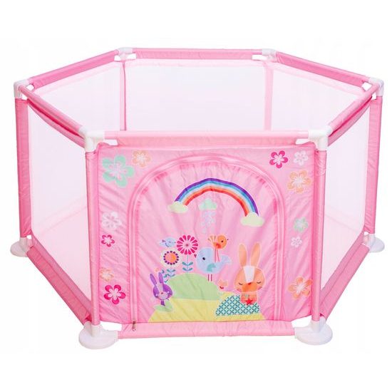 Doris dětská ohrádka Safety Fence - růžová