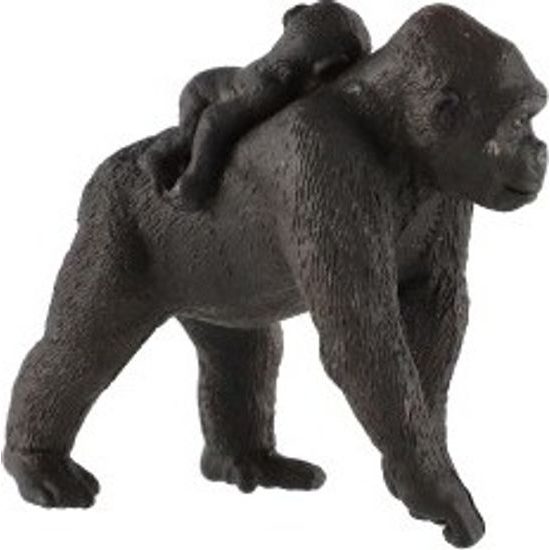 Gorila horská s mládětem zooted