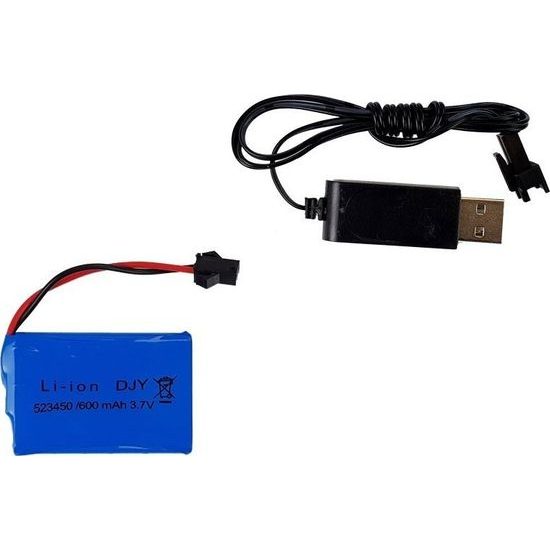 Auto na dálkové ovládání a pistole 2v1 bílé