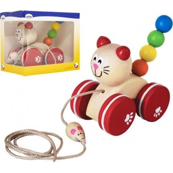 Tahací Kočička s myškou