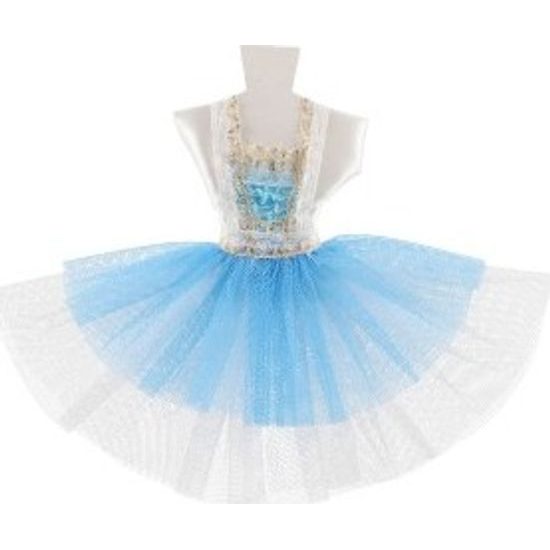 Šaty krátké na panenky - mix barev