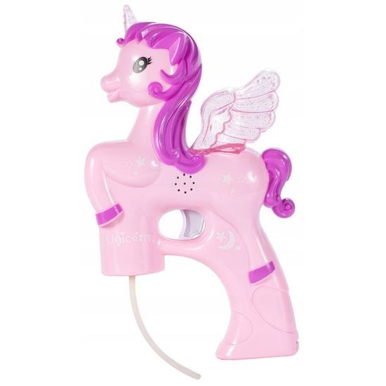 Bublifuk na baterie Bubble Unicorn růžový