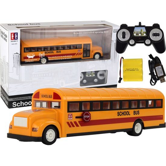 Školní autobus na dálkové ovládaní - žlutý