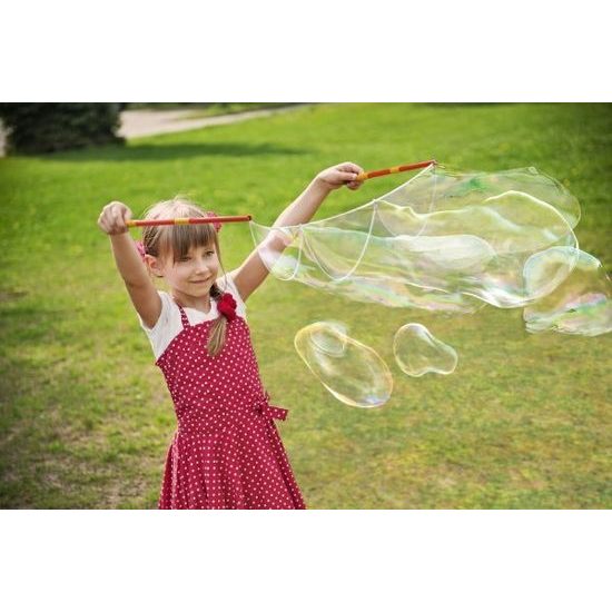 Bublifuk sada - tvoření profesionálních bublin + náplň 350 ml