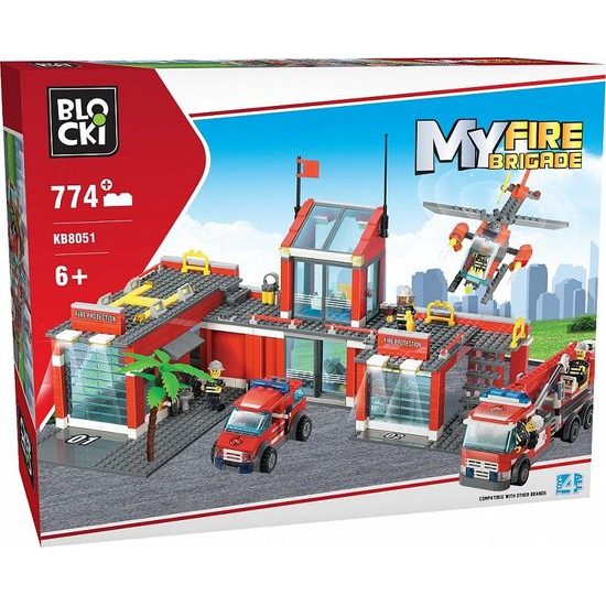 Blocki hasičská stanice 774 dílků