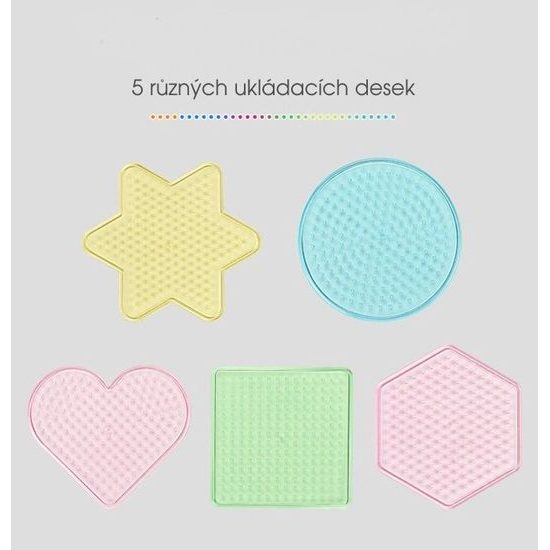 Neónové zažehlovací korálky Neon Iron Beads 7500 kusů