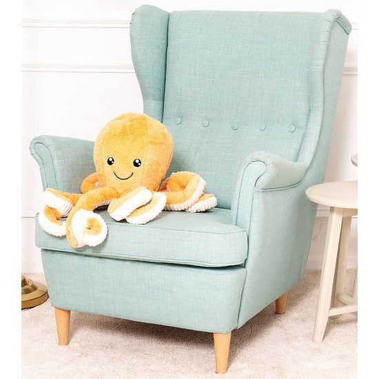 Plyšová chobotnice Monty 60 cm - béžová