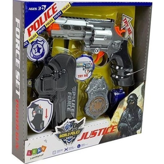 Dětský policejní set s revolverem