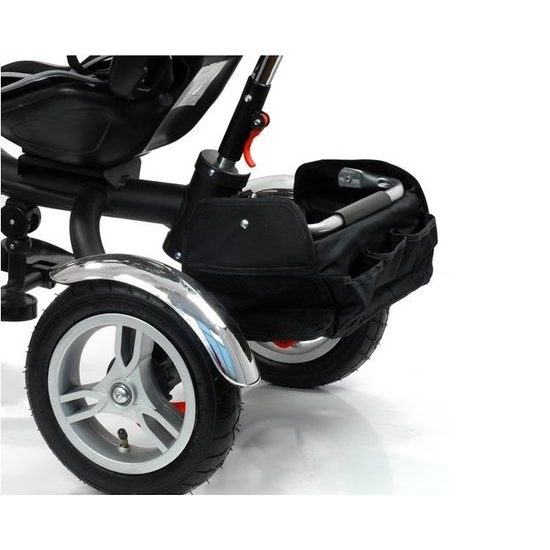 Majlo Toys multifunkční tříkolka s nafukovacími koly PRO500 fialová