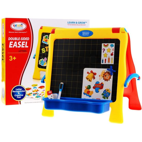 Dětská kreslící tabule s příslušenstvím 4v1 First Classroom