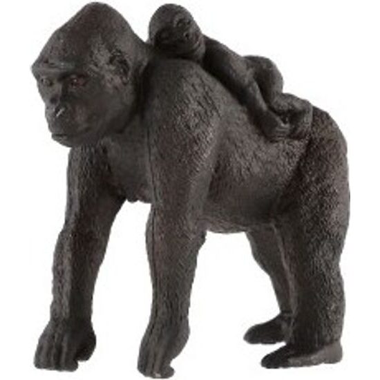 Gorila horská s mládětem zooted