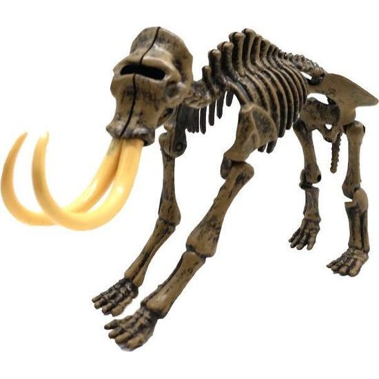 Sada 3D vykopávek kostry mamuta