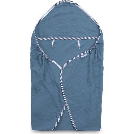 Mušelínová zavinovačka modrá