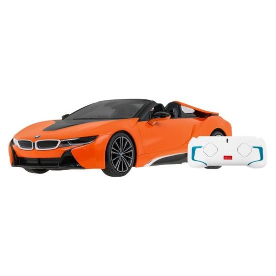 Rastar auto na dálkové ovládání BMW i8 Roadster 1:12 oranžové