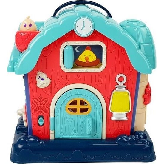 Dětská stodola pro zvířata se zvuky - růžová