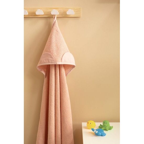 Dětská osuška Sensillo Krepa 100x100 růžová