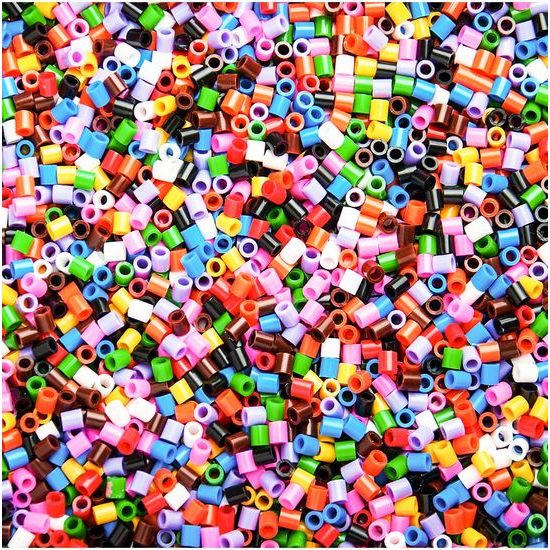 Náhradné korálky na žehlenie Iron Beads 8000 kusov priemer 0,5 cm