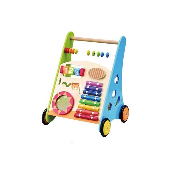 Ecotoys dřevěné edukační chodítko Abacus