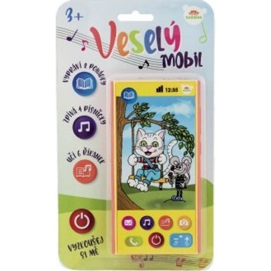 Veselý Mobilní Telefon - na baterie