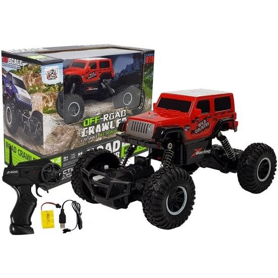 Auto na dálkové ovládání Road Truck červené 1:20