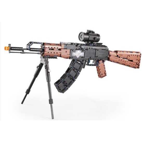 CaDA dětský samopal AK-47 EE stavebnice 738 dílků