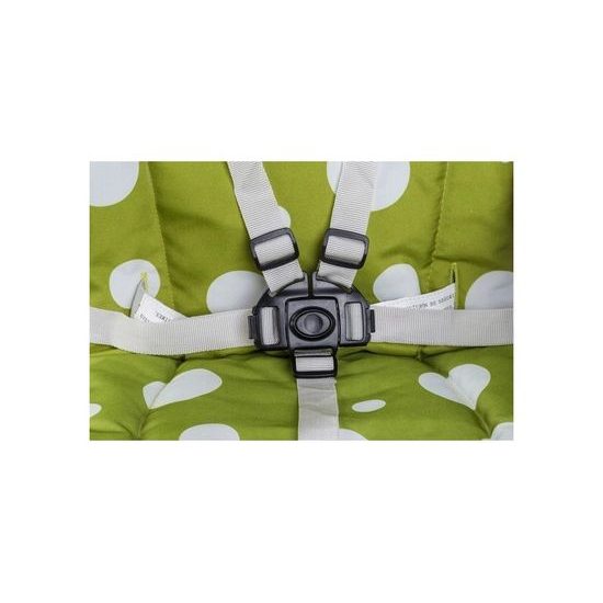 Ecotoys jídelní židlička s houpačkou 3v1 Green