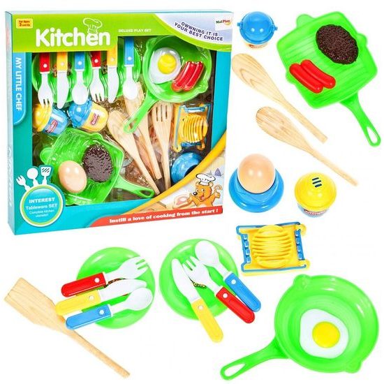 Sada nádobí do kuchyňky 21 součástí Kitchen Playset