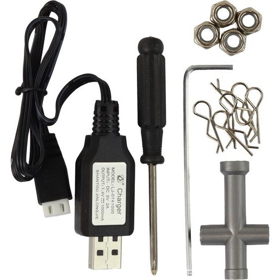 Terénní auto Rabbits 4x4 na dálkové ovládání modré