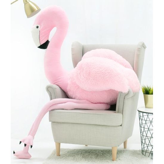 Plyšový plameňák XXL Pinky 220 cm