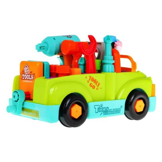 Huile Toys multifunkční autíčko se světlem a zvukem Tool Truck