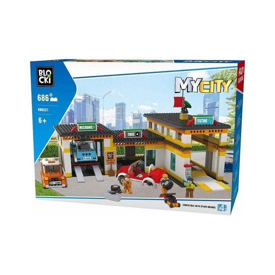 Blocki autoservis 686 dílků