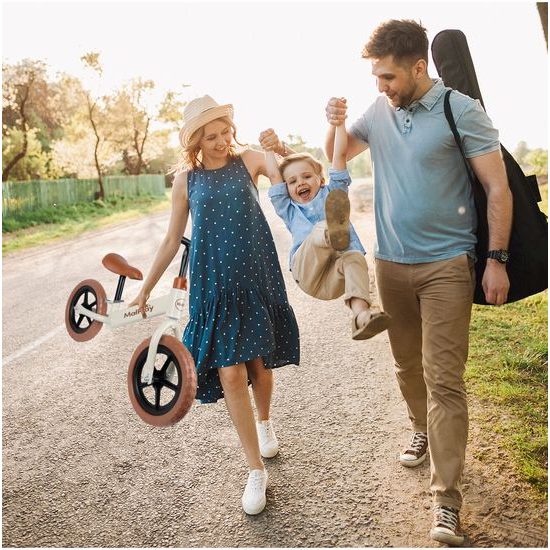 Dětské odrážedlo Trevis 12" krémové