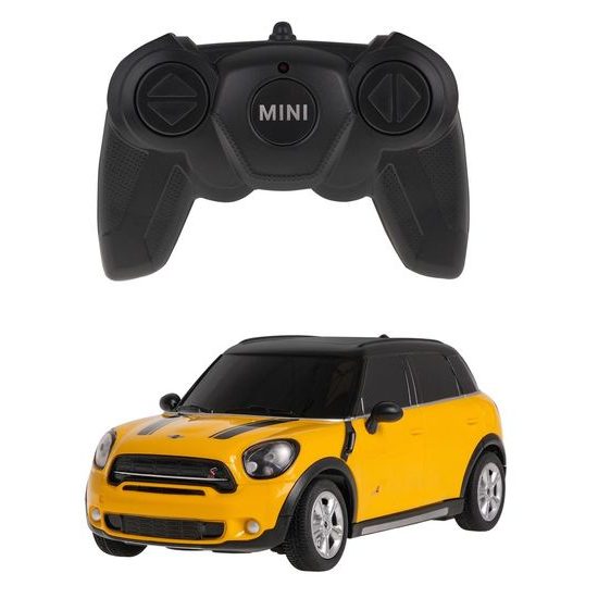 Rastar auto na dálkové ovládání Mini Cooper S Countryman 1:24 žluté