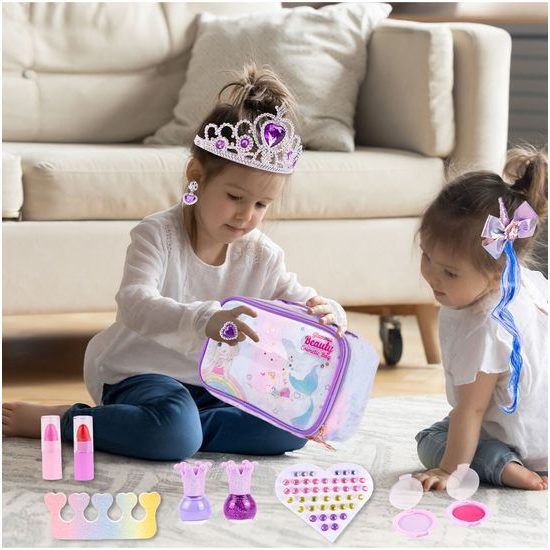 Dětská kosmetická sada v taštičce Glamour Beauty