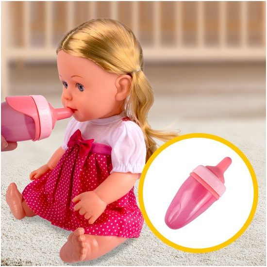 Interaktivní mluvící panenka s příslušenstvím Lucky Doll 33 cm