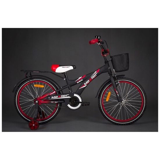 Mexller dětské kolo BMX 20" černočervená