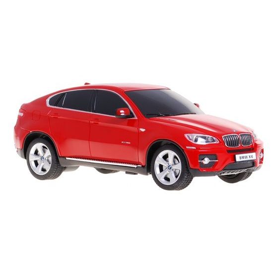 Rastar auto na dálkové ovládání BMW X6 1:24 červené