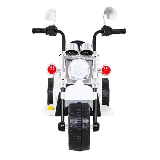 Dětská elektrická tříkolka Hot Chopper bílá