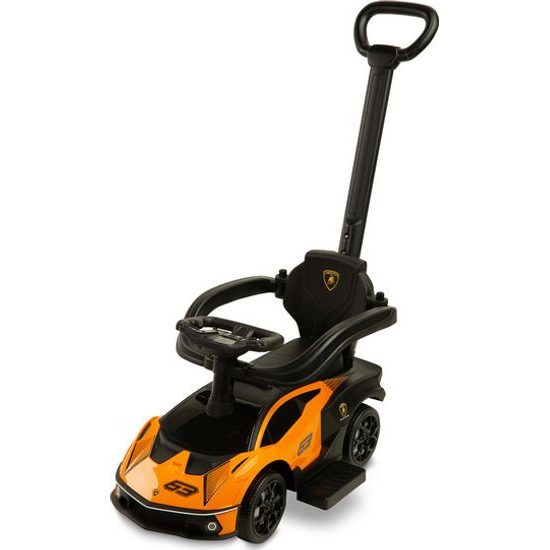 Odrážedlo s vodící tyčí Lamborghini Essenza orange